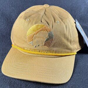 Mystery Ranch Goat Gradient hat Forest embroidered logo rope ballcap NWT